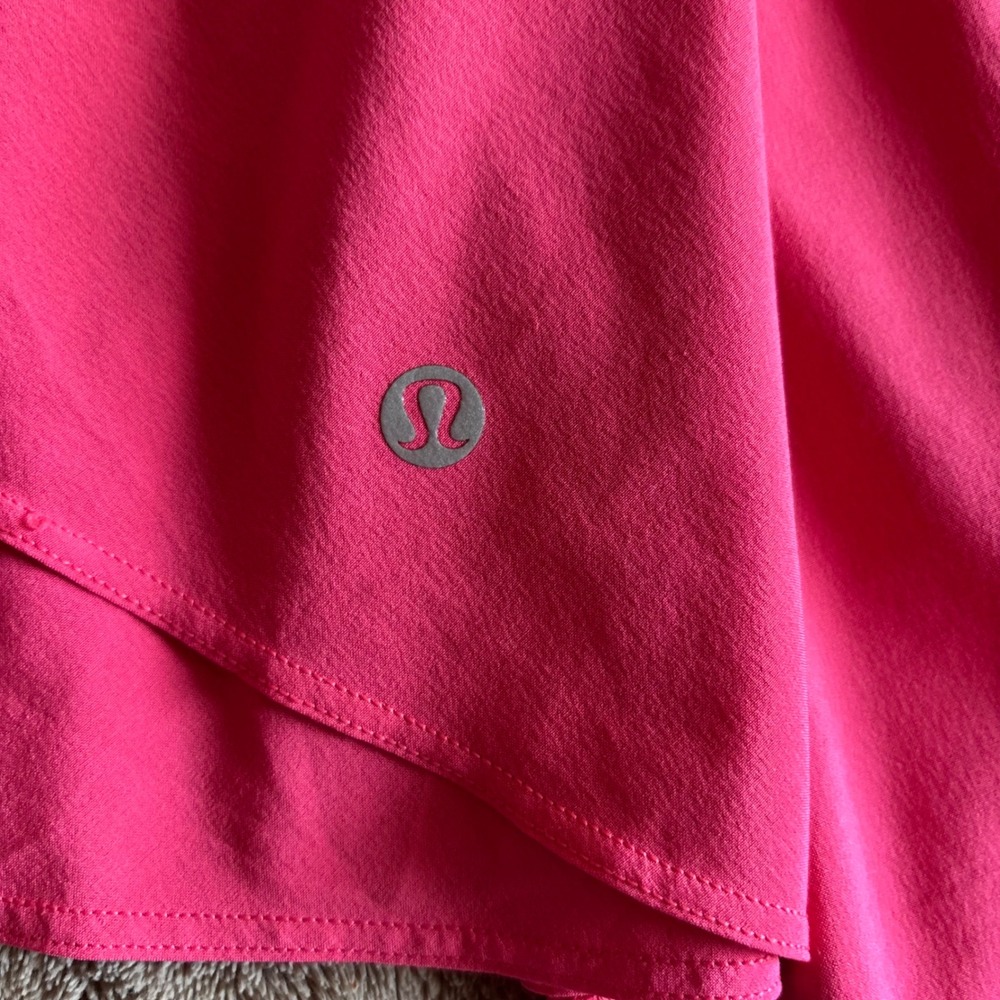 Lululemon Court Rival High-Rise Skirt Pink LW8AH3R Size 0 Activewear Tennis - Picture 4 of 9
